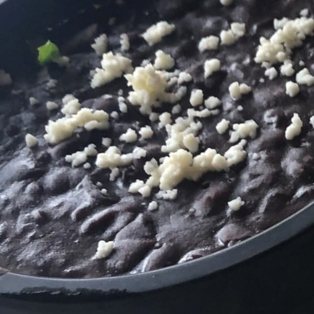 Black Beans Lunch.