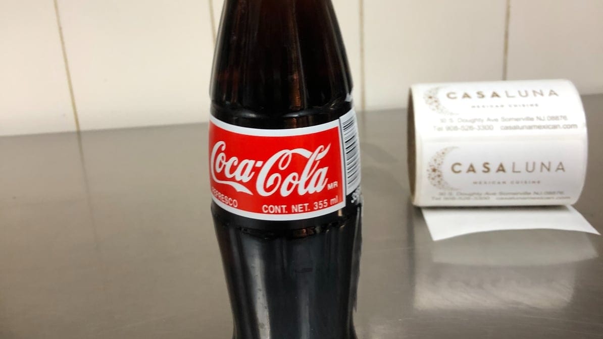 Mexican Coca Cola Dinner.