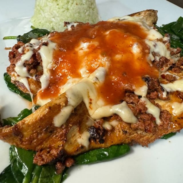 Casa Luna Chicken Lunch.