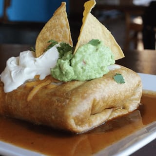 Shrimp Chimichanga Lunch