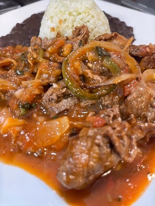 Bistec Ranchero Lunch.