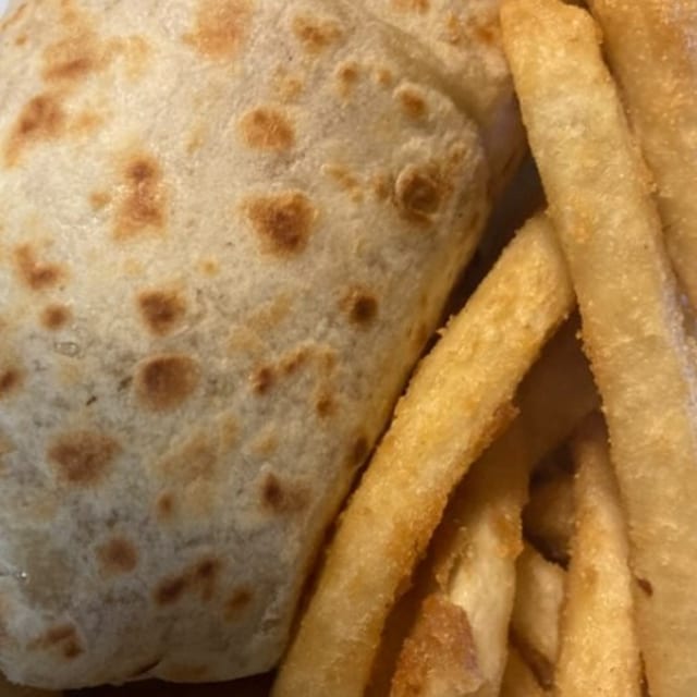 Kids Burrito Dinner.